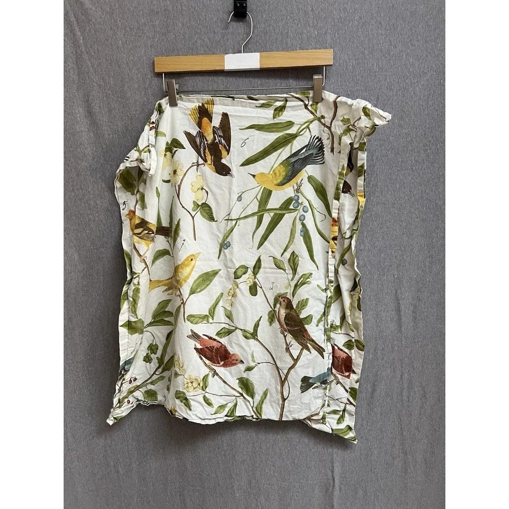 Pottery Barn Spring Sparrow Bird Floral Pillow Cover Sham 26